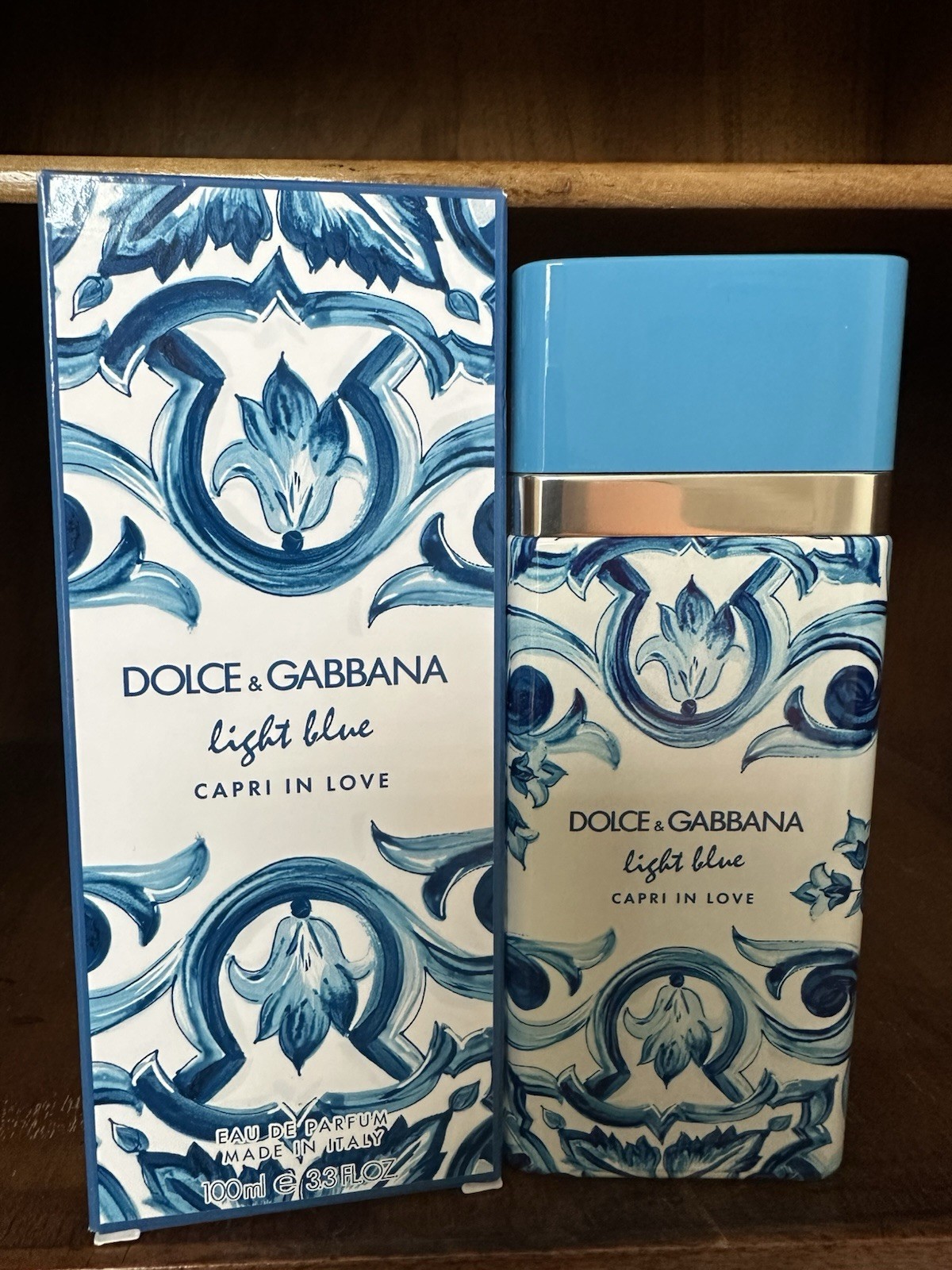 Dolce & Gabbana Light Blue Capri In Love EDP Spray 3.3 fl oz Boxed Regular