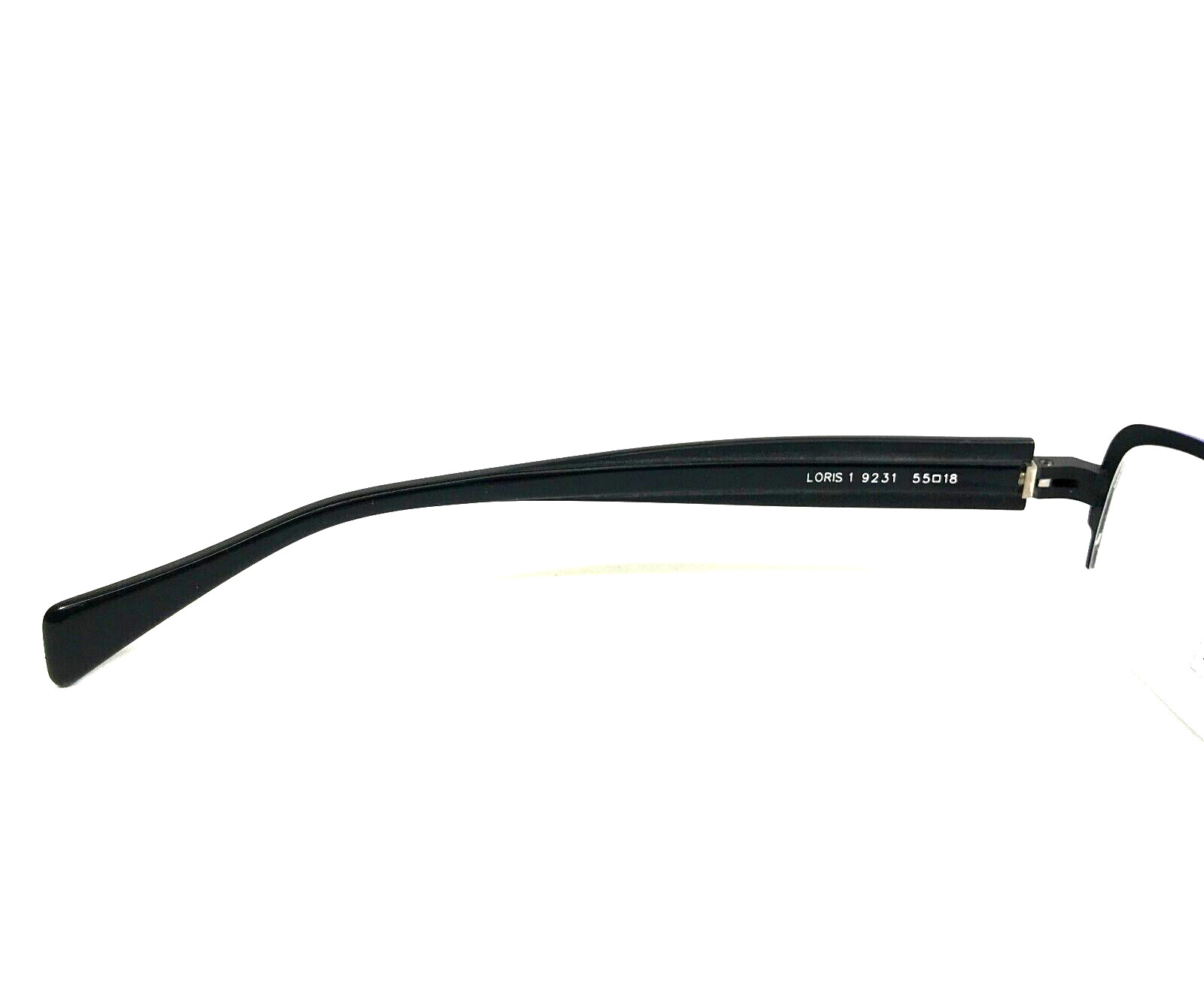 Face a Face Eyeglasses Frames Loris 1 9231 Black Blue Rectangle 55-18-135