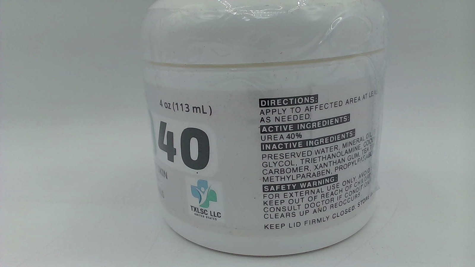 Scientific Solutions CLEAR 40% Urea Moisturizing Gel Corns Calluses Aloe 4oz