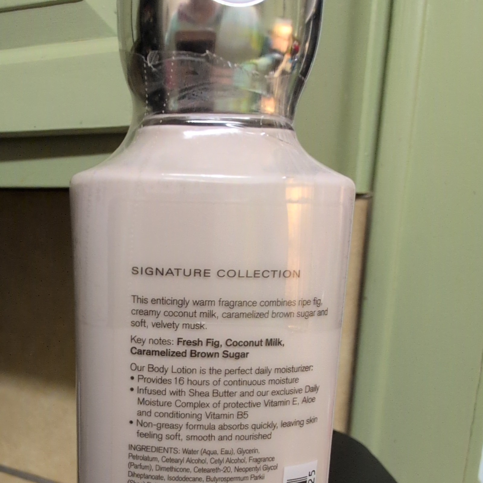 Bath & Body Works Signature Lotion Brown Sugar & Fig 8oz-Used Once!-Free Ship