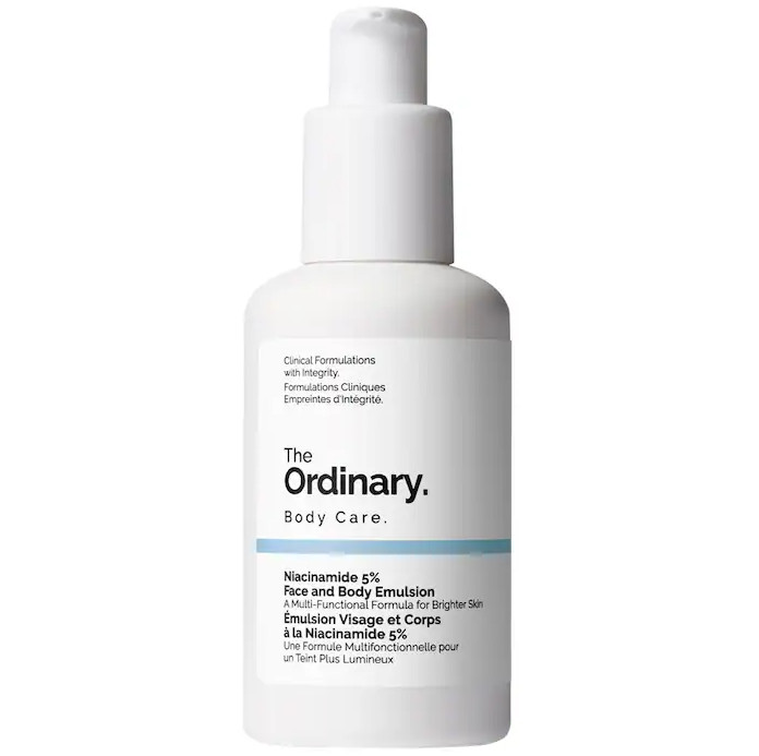NIB 100% Authentic The Ordinary Niacinamide 5% Face and Body Emulsion, 3.4 oz