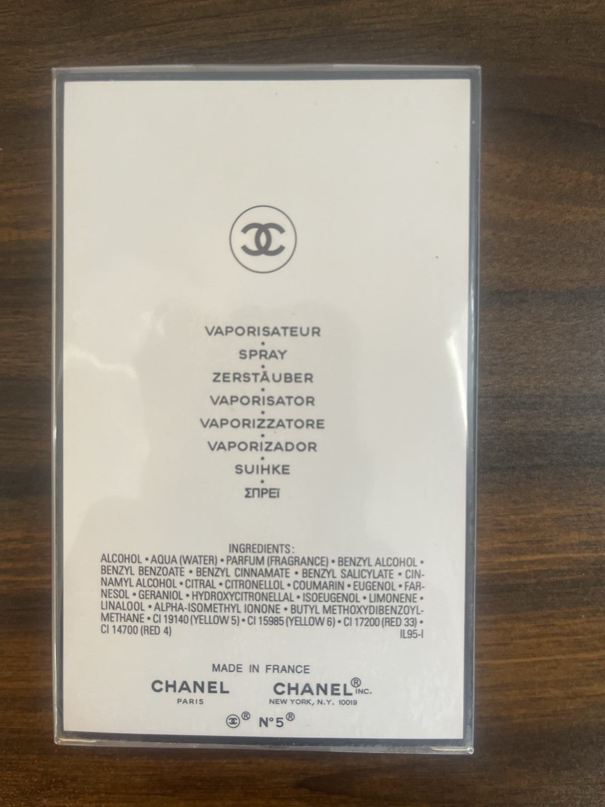 CHANEL No 5 Eau de Parfum / Batch Code 1506, 3.4 fl oz / 100ml -Sealed NIB