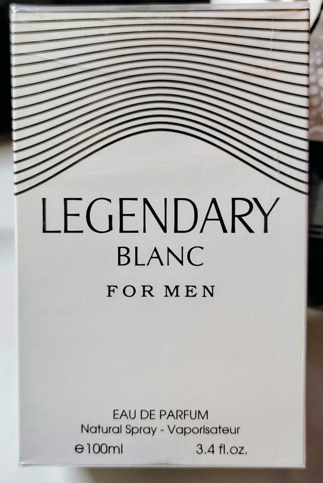 Legendary Blanc Cologne Men 3.4oz EDP Spray New Sealed Fresh Crisp Lavender