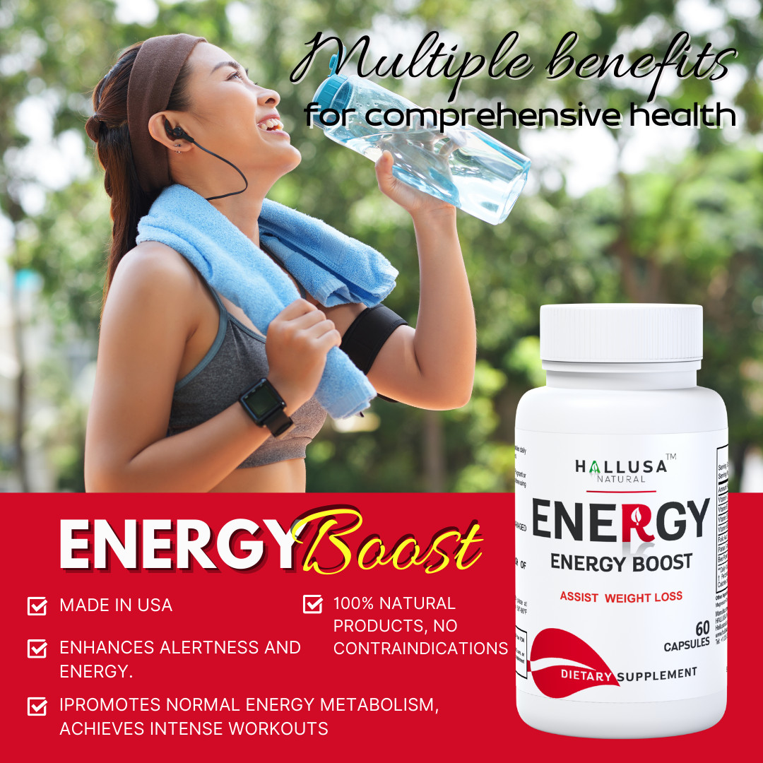 ENERGY – Enhance Vitality, Stamina & Mental Focus – Performance Booster – 60 Cap