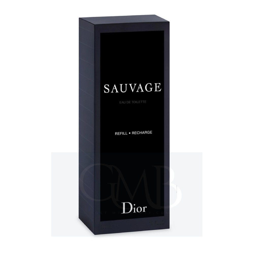 Sauvage by Dior Eau de Toilette Refill 10.0 oz 300 ml Cologne Fragrances for Men