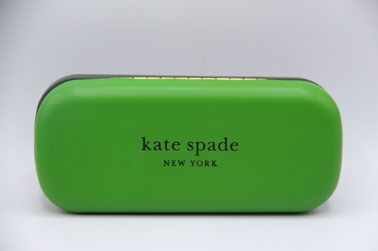 NEW KATE SPADE GREEN BLACK SMALL AUTHENTIC SUNGLASSES EYEGLASSES CASE ONLY