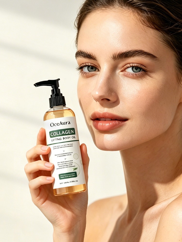Collagen Lifting Firming Body Oil Skin Tightening Hydrating Massage Oil