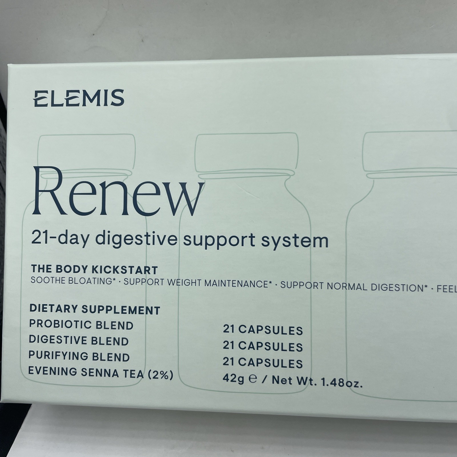 Elemis Renew 21 day digestive support system 63 capsules NEW PRODUCT EXP:02/2025