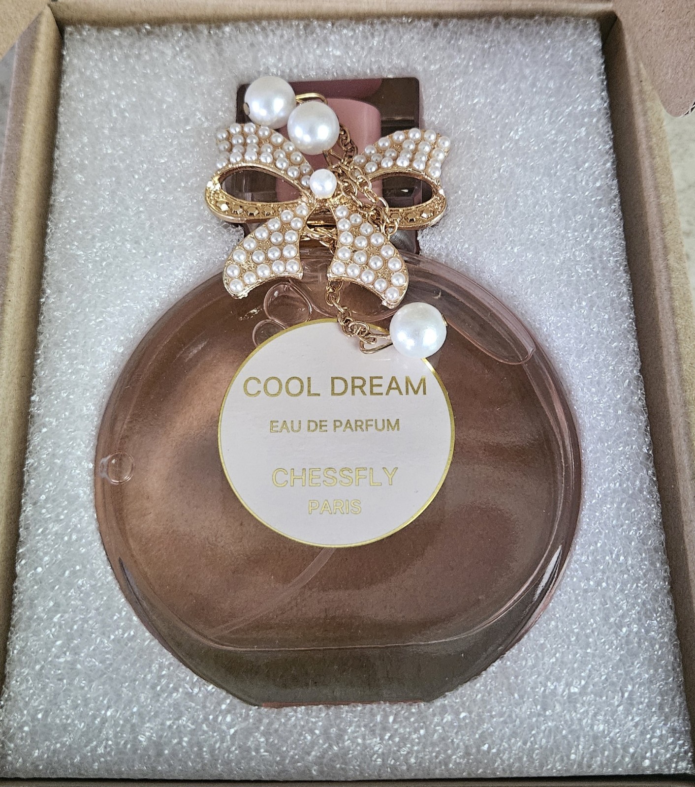 CHESSFLY Cool Dream Eau de Parfum Spray, Regular Size 3.4 fl oz / 100 mL