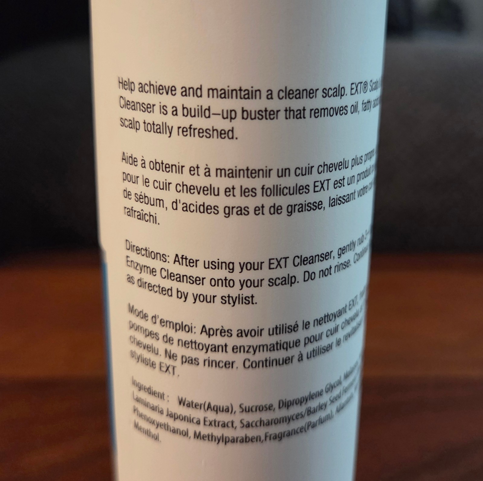 EXT Extreme Hair Therapy Scalp & Follicle Enzyme Cleanser for Hair Loss ~ NEW