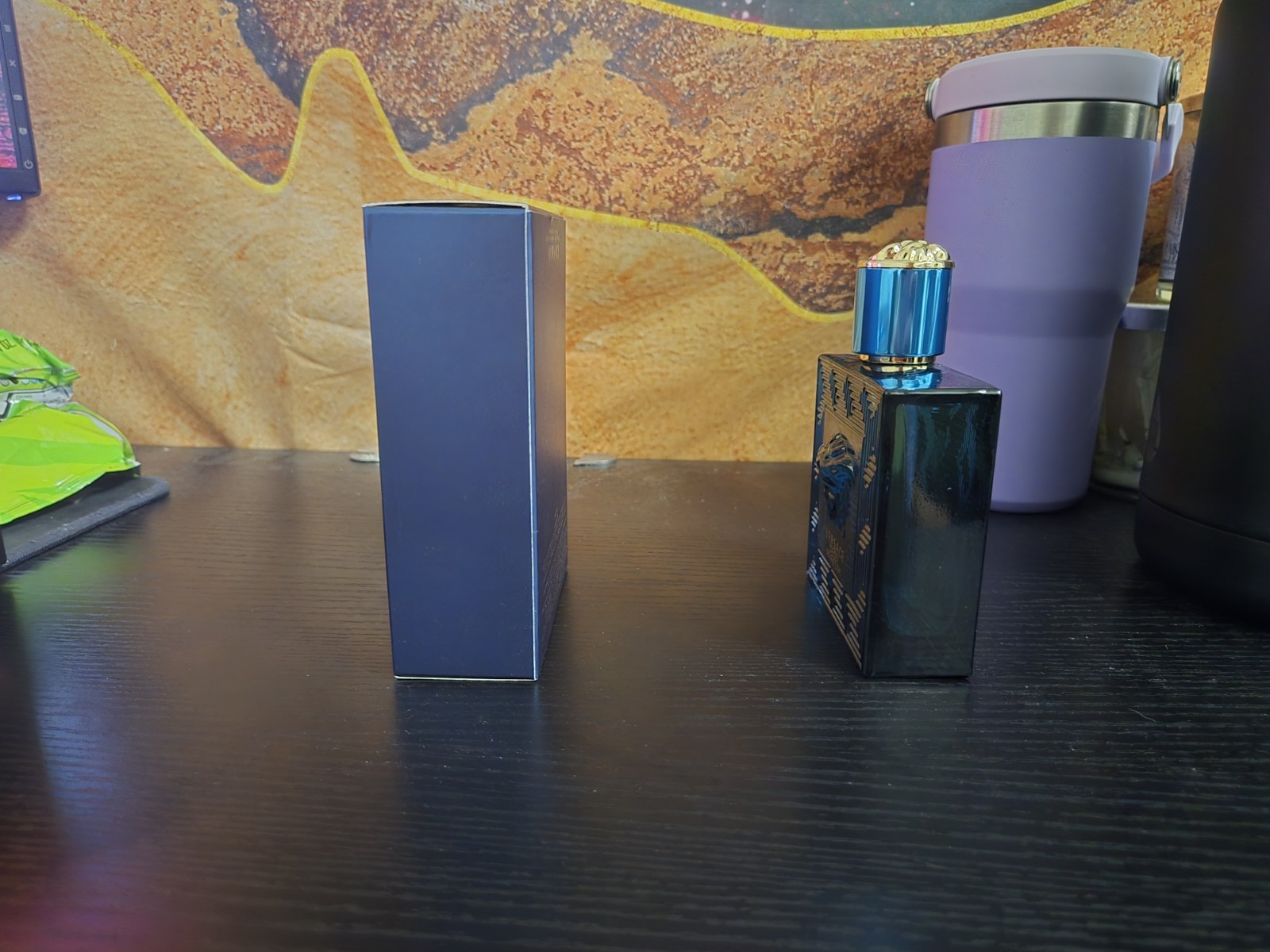Versace Eros Parfum Spray 3.4 fl oz Regular Size Blue Bottle