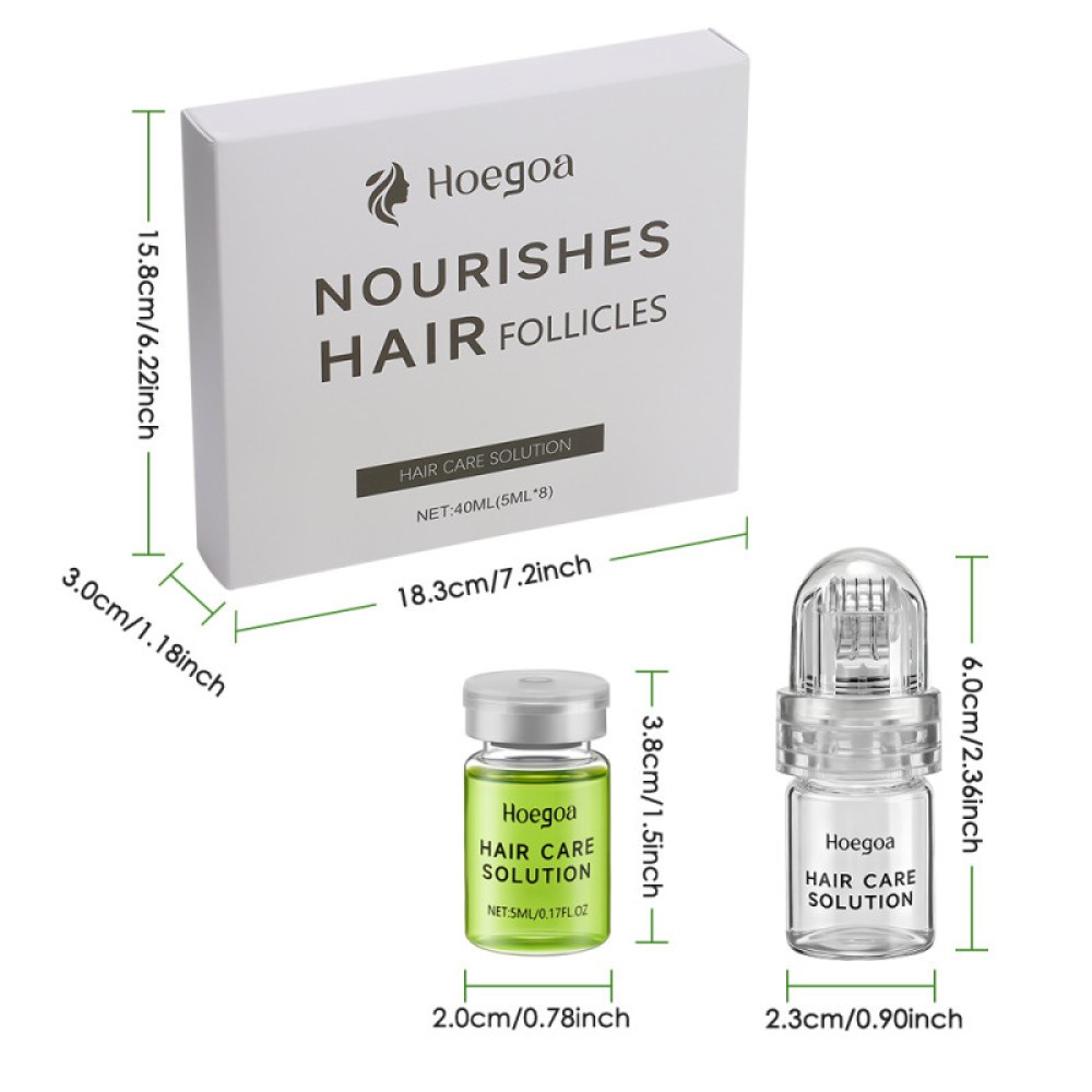 Micro Infuse Hair Regrowth System, Advanced Hair Growth Serum Treatment Ginseng