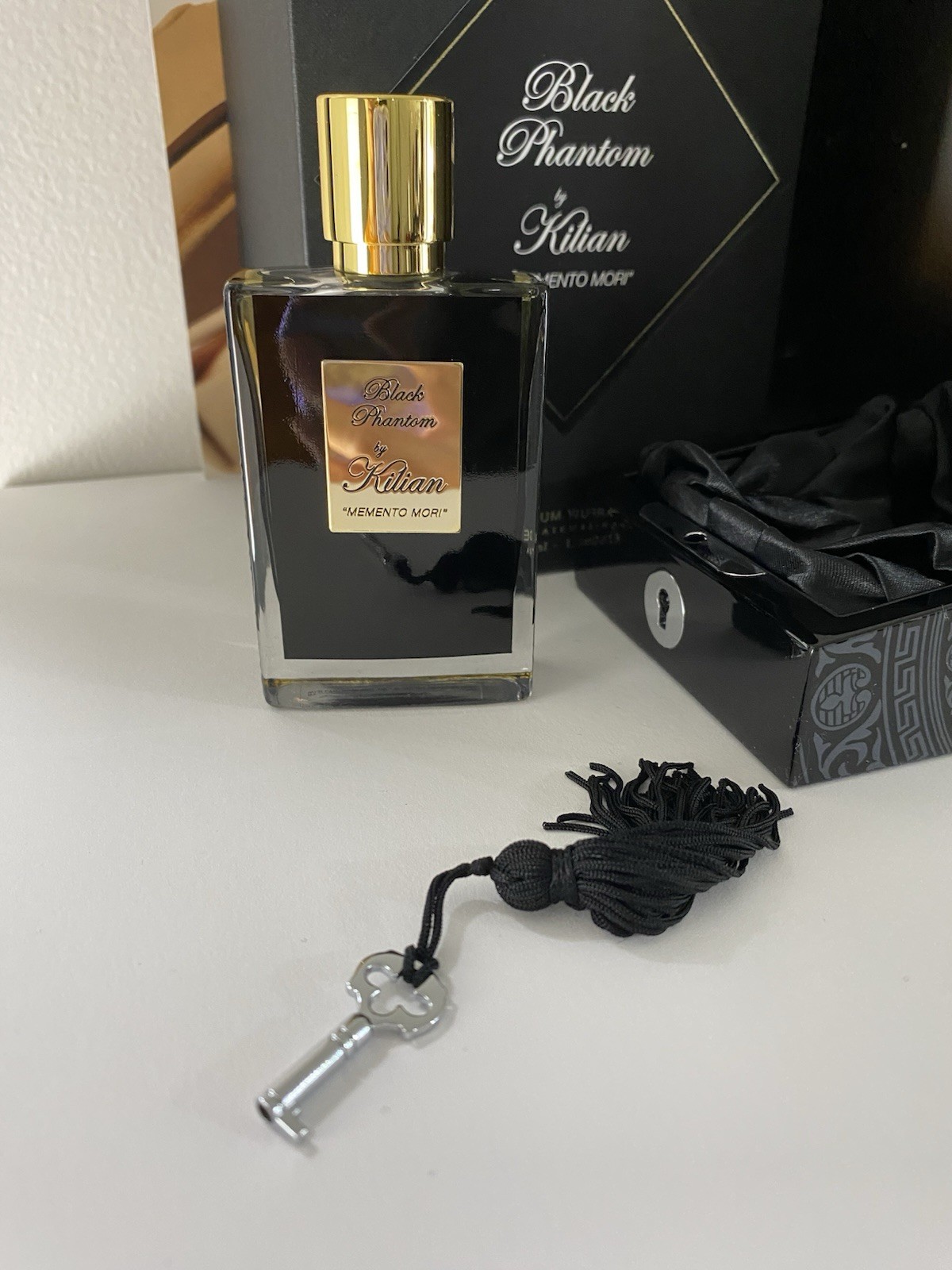 Kilian Black Phantom EDP With Coffret Vaporisateur Spray, MEMENTO MORI, 1.7 OZ