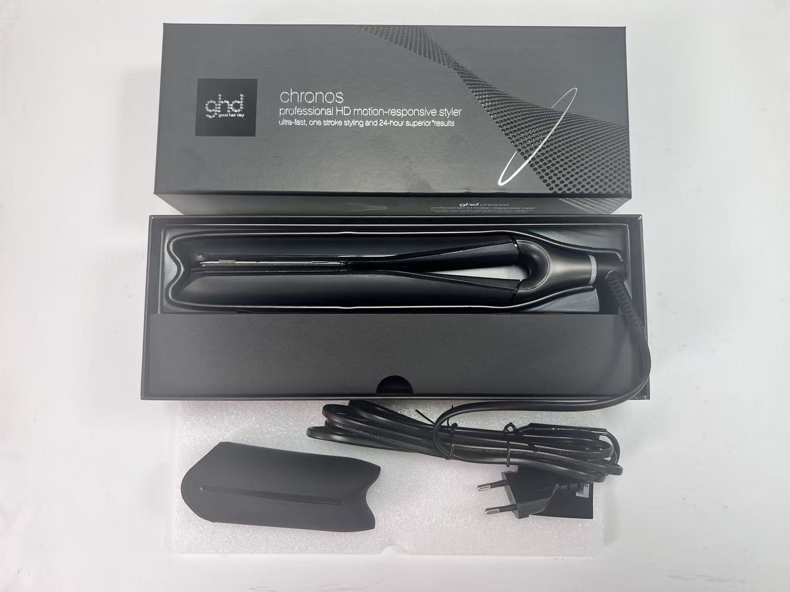GHD Professional Chronos Styling Iron 1” Black