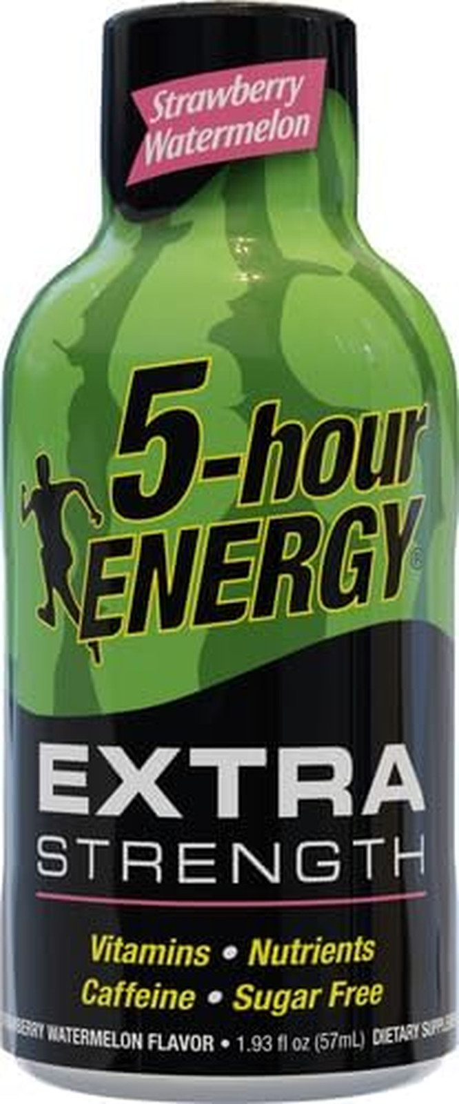 5-Hour Energy Extra Strength Strawberry Watermelon Energy Shot 1.93 Oz. Bottles
