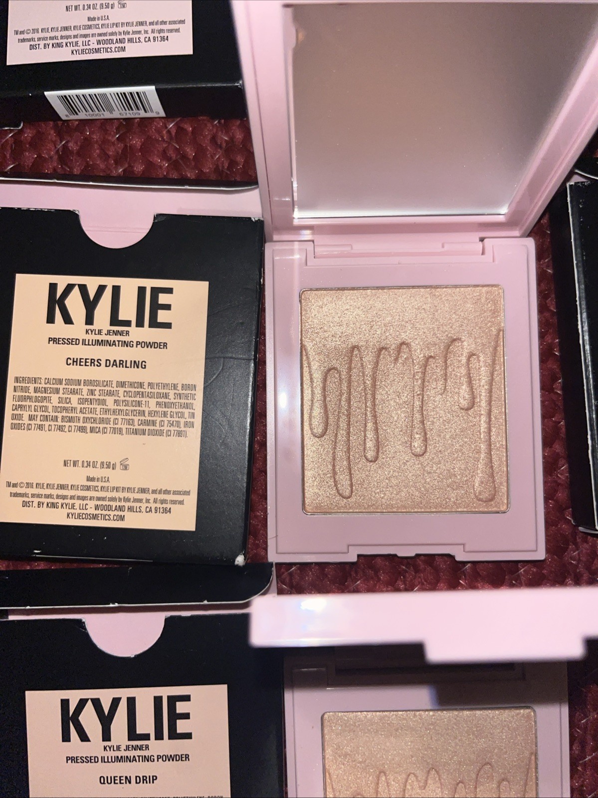 KYLIGHT.-KYLIE JENNER-ONE-PRESSED ILLUMINATING POWDER-BUYER CHOICE OF SHADE-NIB