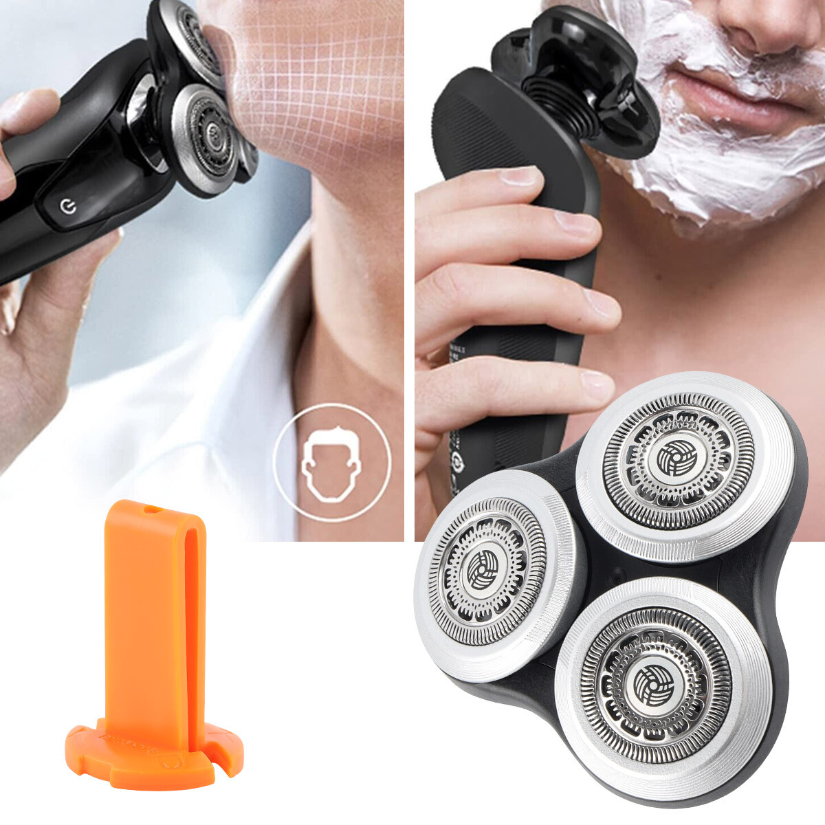 Replacement Shaver Head For PHILIPS Series 9000(S9xxx) Electric Shaver SH90/70