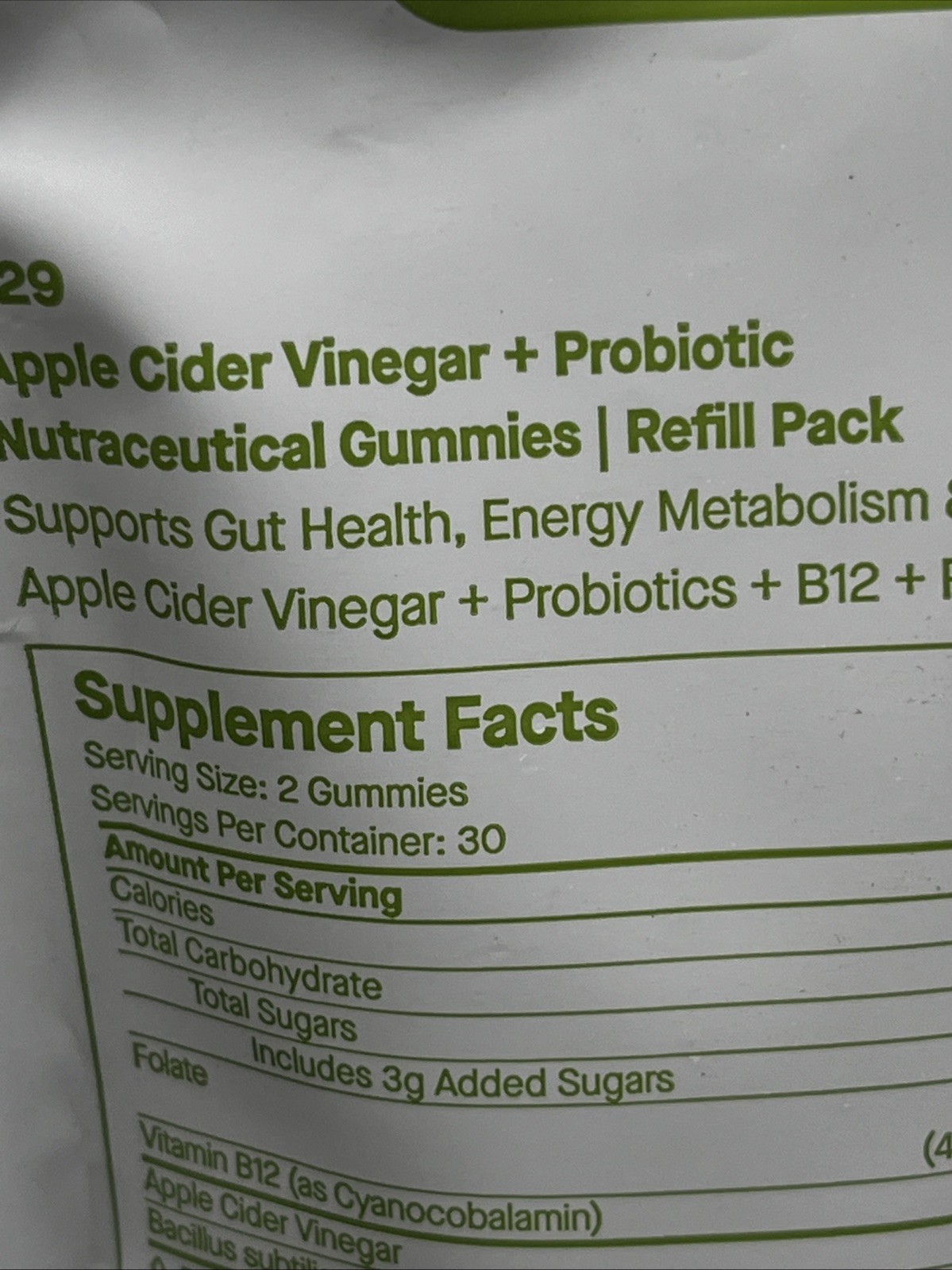 SPOILED CHILD. J29 APPLE CIDER VINEGAR + PRObioticGUMMIES 60 Gummies Sealed NEW