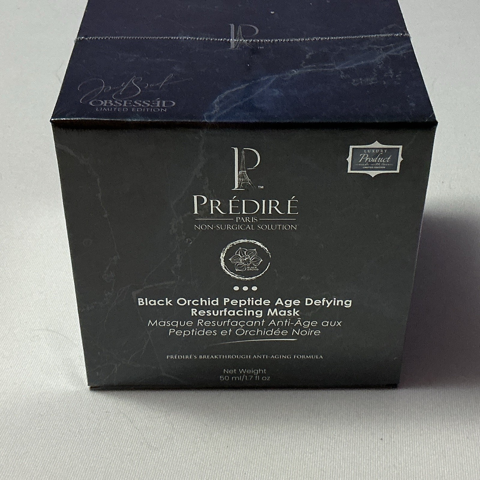 Prédiré Paris Black Orchid Peptides Anti-Aging Resurfacing Mask 1.7 oz 12M