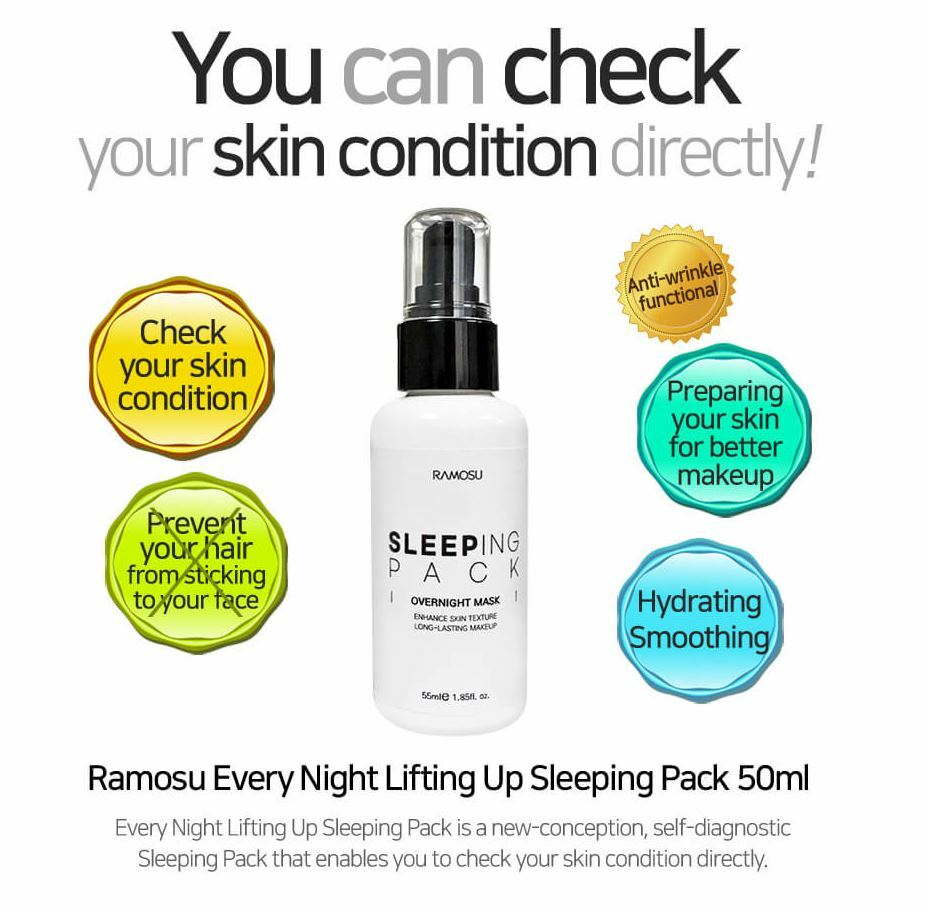[RAMOSU]All In One Skin Care Pack Lifting Up Sleeping Pack 55m skin care product