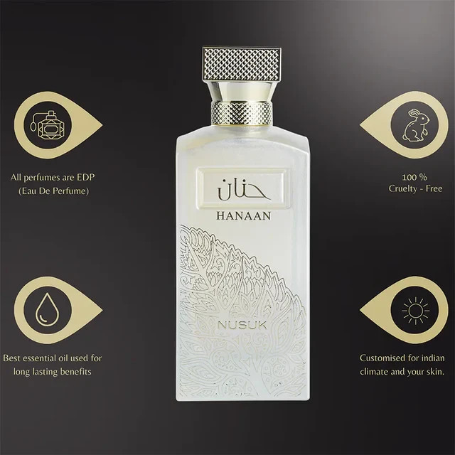 Nussuk Hanaan Perfume For Men Perfume Long Lasting Eau de Parfum Luxury Perfume