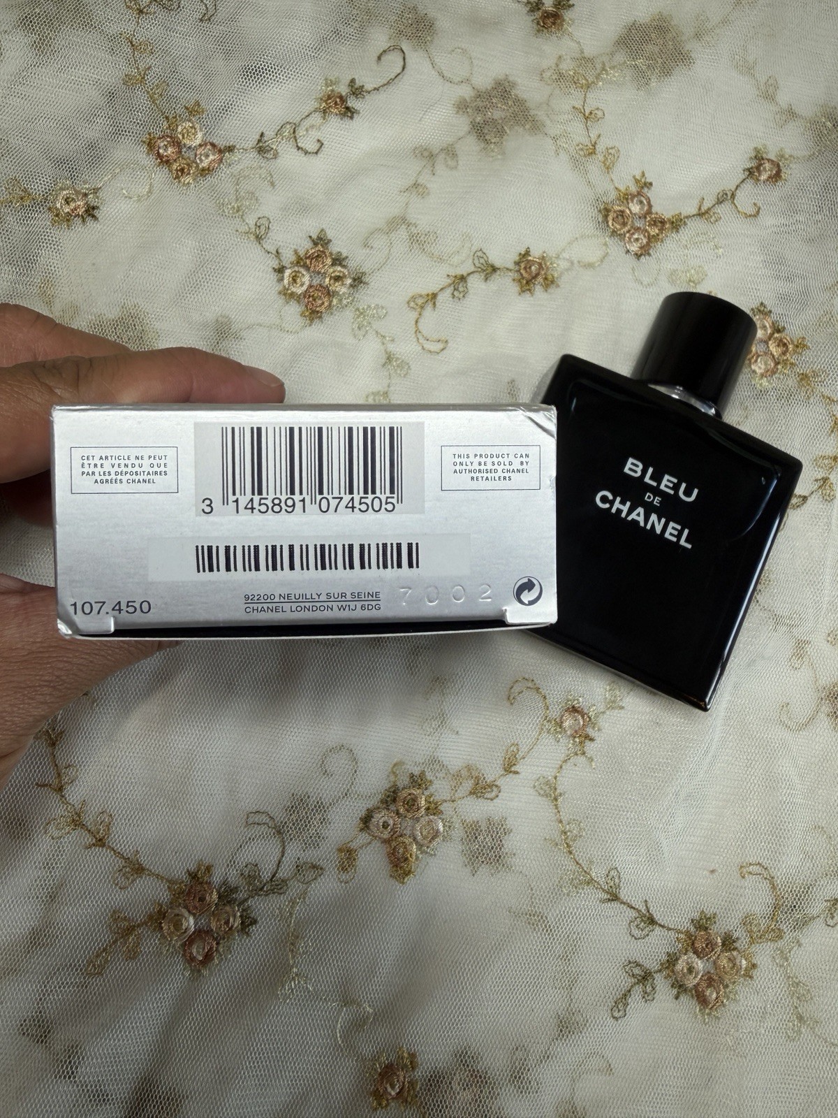 CHANEL Bleu de CHANEL Paris Homme Eau de Toilette Spray Men 50ml/1.7oz