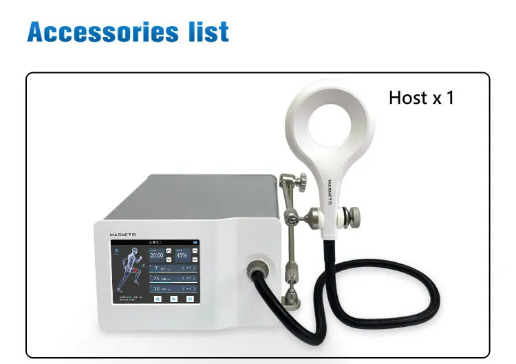 Spa Physio Pain Magnetic Transduction Therapy Magneto EMTT PEMF Massage Machine