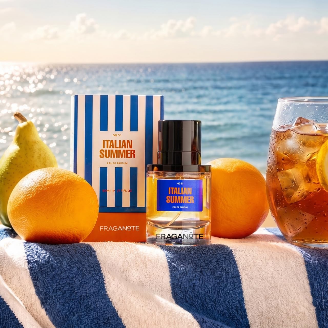 Fraganote Italian Summer Perfume for Man & Woman (50ml) | Eau De Parfum | 50 Ml