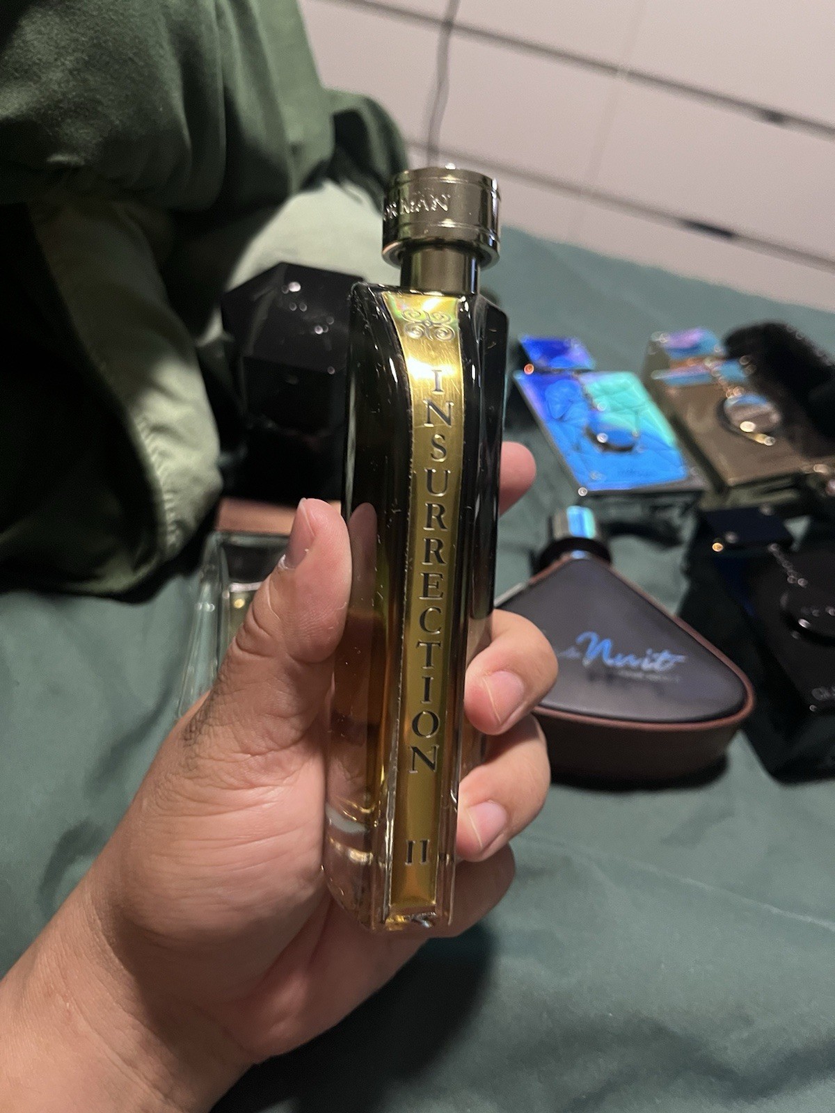 Al Haramain Detour noir EDP and Reyane insurrection II wild edt