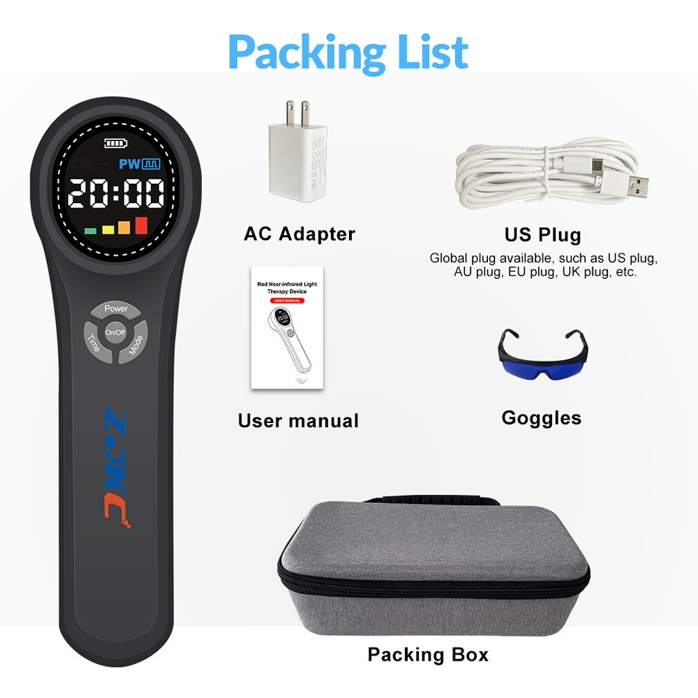 1760mW Class 3b/4 Cold Laser Therapy for Pain Relief Low Level Treatment Device
