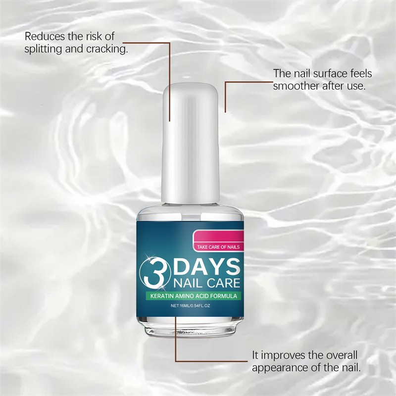 1-3PACK 3 Days Nail Care – Keratin Amino Acid Formula Superior Nail Nourish ~HOT