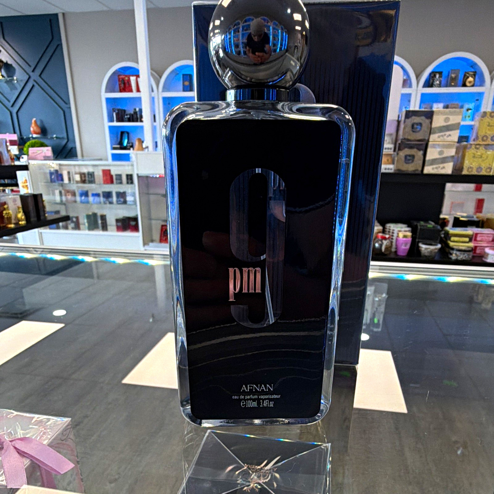 Afnan 9 PM Eau de Parfum Spray 3.4 fl oz Regular Size Fragrance AFNAN