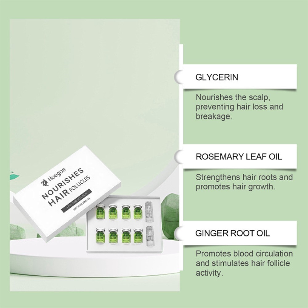 Micro Infuse Hair Regrowth System, Advanced Hair Growth Serum Treatment Ginseng