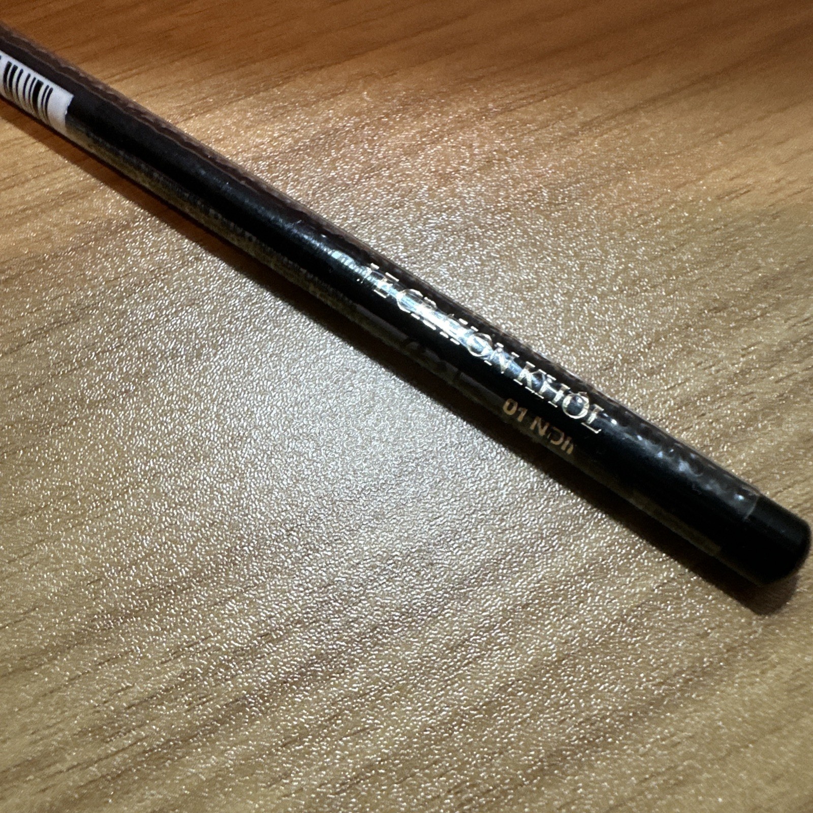 2 of New Full Size Lancome Le Crayon Khol Pencil Eyeliner 01 Noir Full Size 1.8g