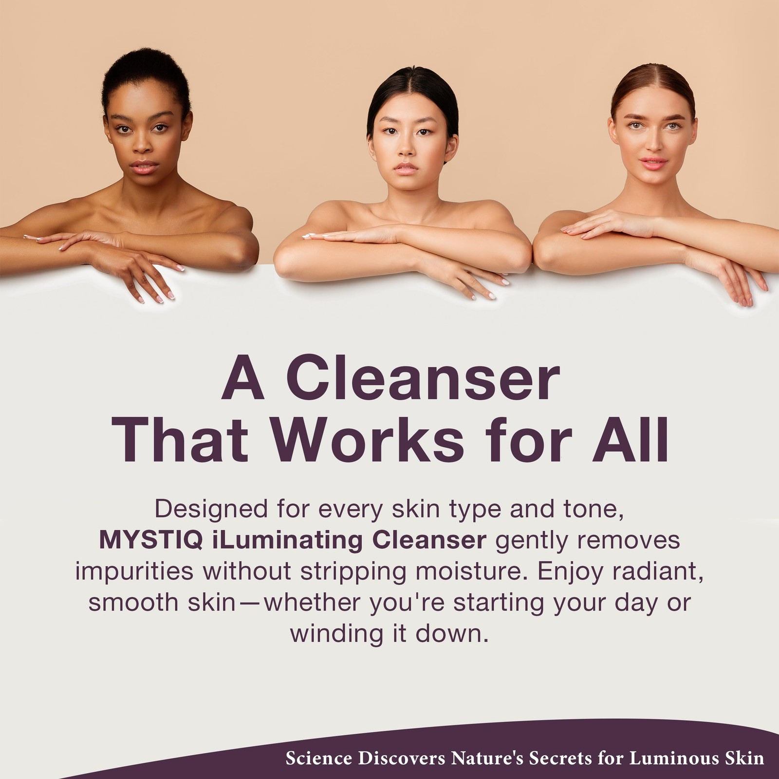 MYSTIQ iLuminating Cleanser – Moisturizing Face Wash with Vitamin C, Orange P…