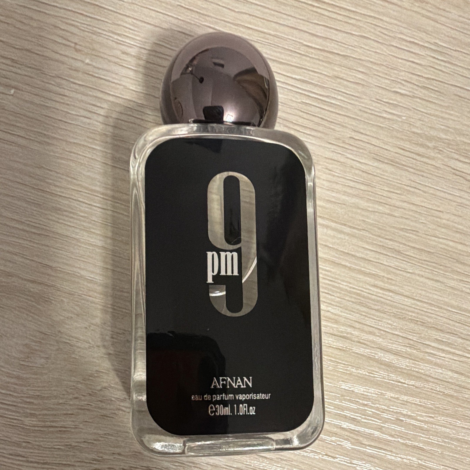 Afnan 9 PM Eau de Parfum Natural Spray Vaporisateur, Regular 1.0 fl oz