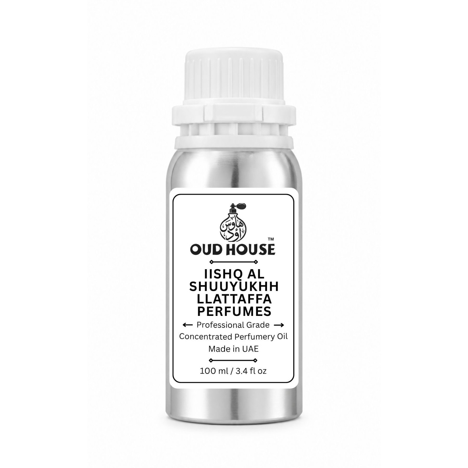 Oud House IIshq Al Shuuyukhh Perfumery Oil 3.4 fl oz Oriental Vanilla Oil