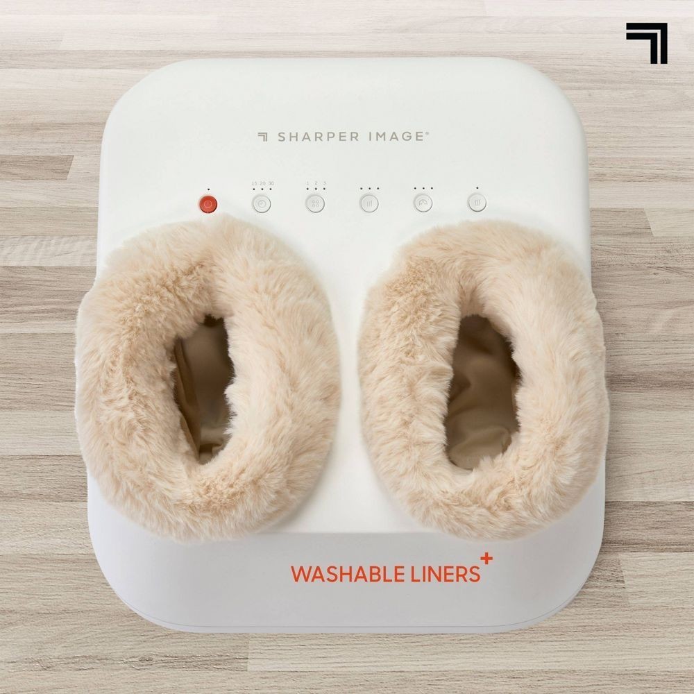 Sharper Image Shiatsu Hand & Foot Spa Massager Heat Vibration Relax Therapy