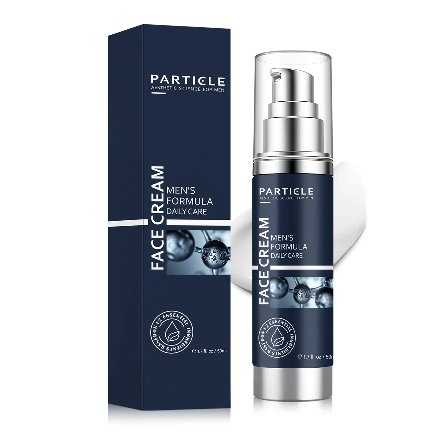 Particle Face Cream Men 6 in 1 Anti-Aging Cream Fights Dark Spots Eye Bags