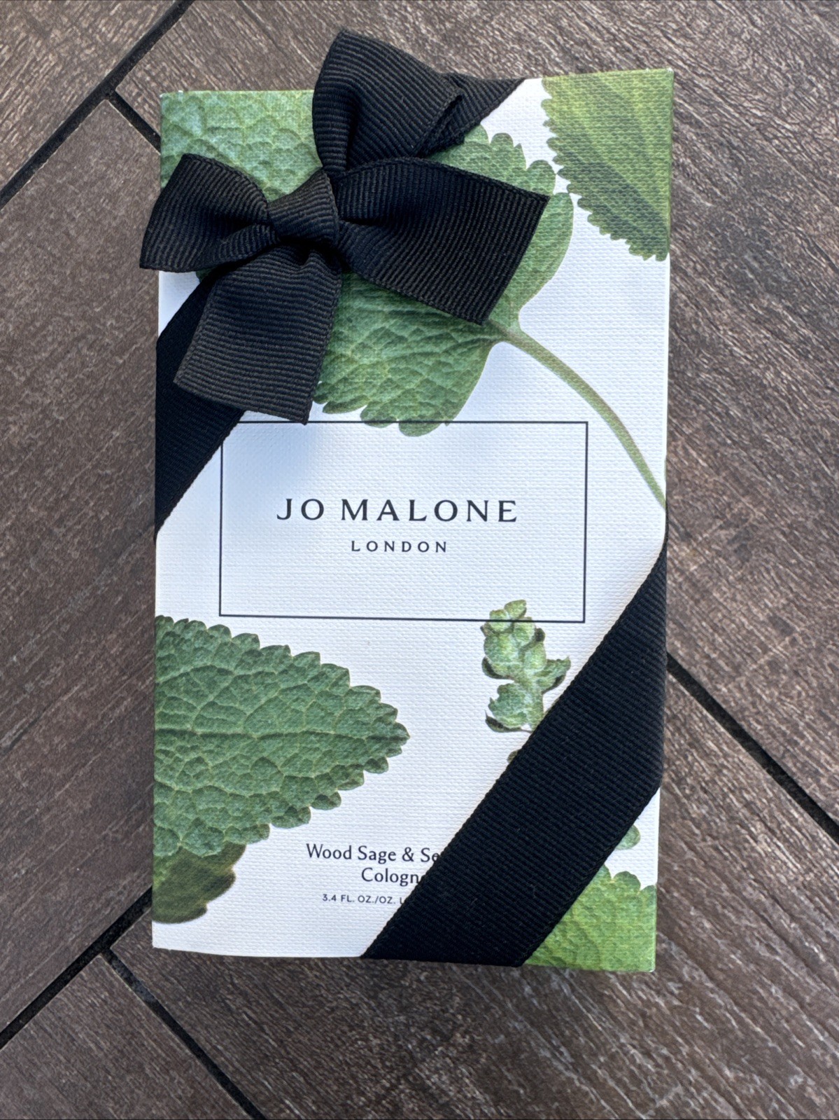 Jo Malone Wood Sage and Sea Salt Cologne 3.4 Ounce 100 Ml NIB Full Size