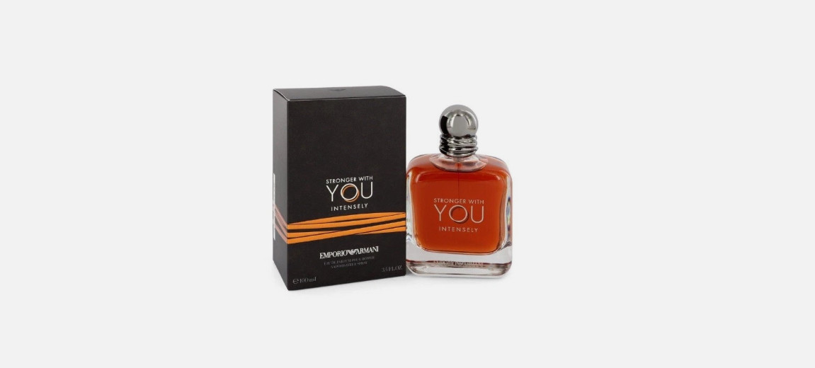 Stronger With You Intensely by Armani cologne men EDP 3.3 / 3.4 oz New in Box