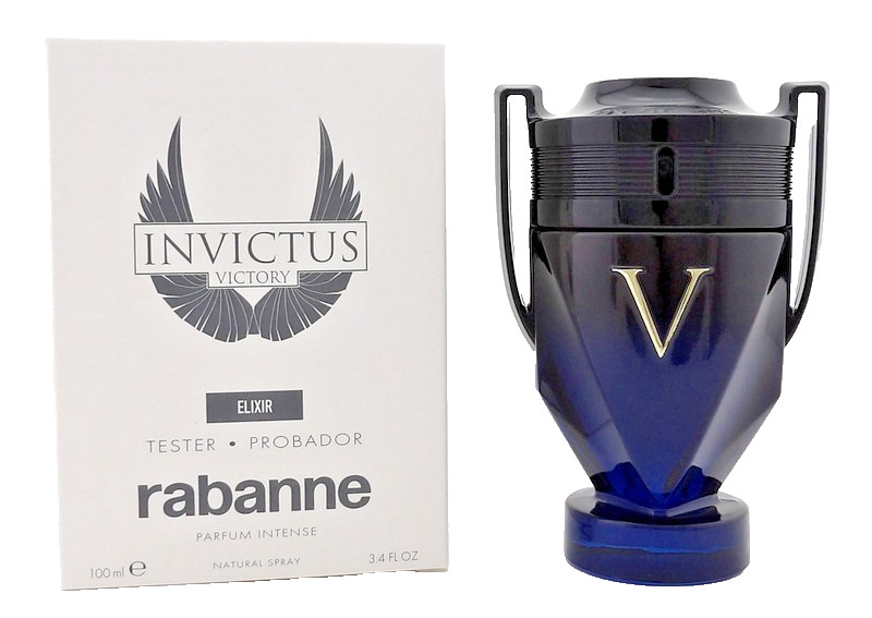 Invictus Victory ELIXIR by Rabanne 3.4 oz Parfum INTENSE Spray NEW Tester