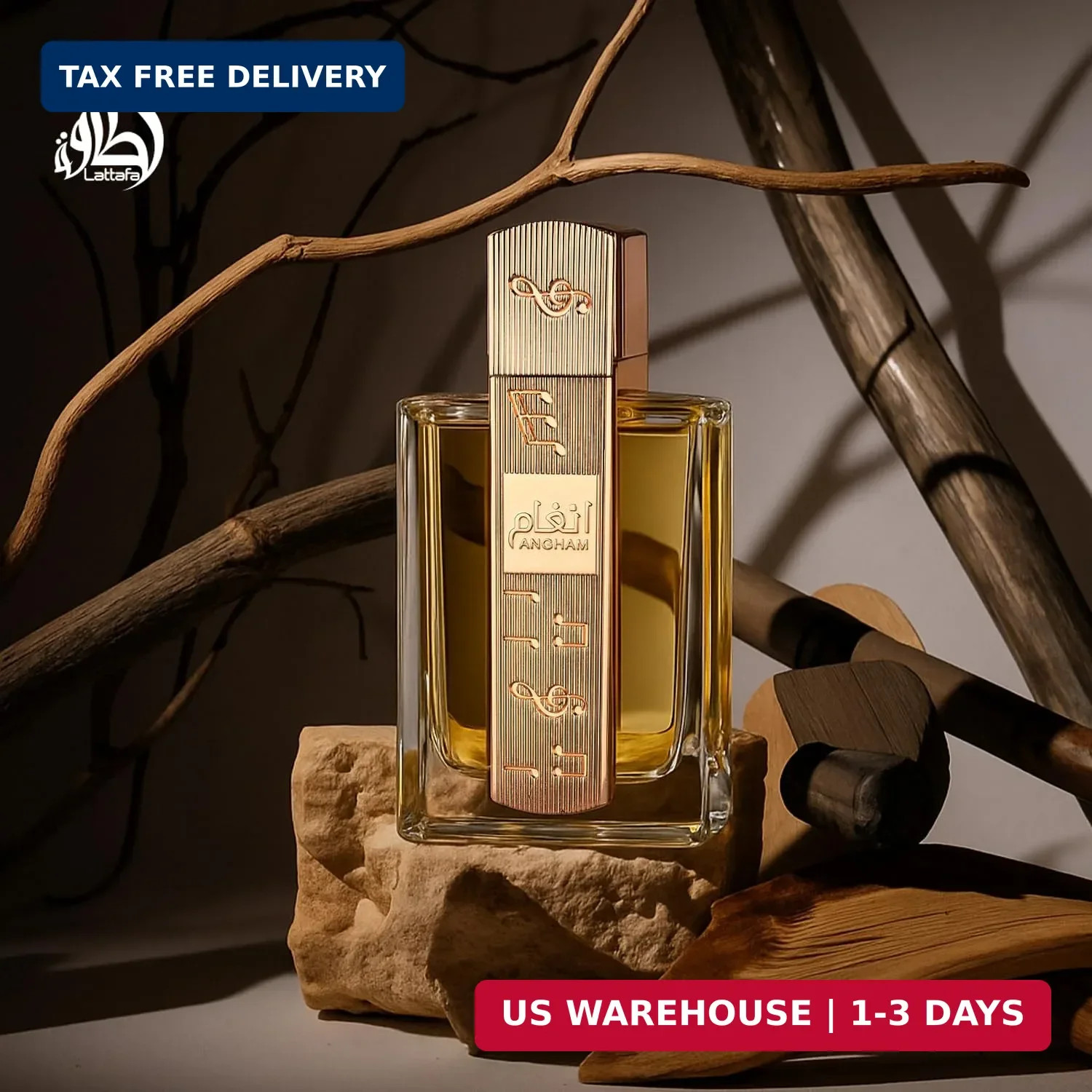 Lattafa Angham – Citrus, Lavender, Musk, Amber, Vanilla – Eau de Parfum Long-Las