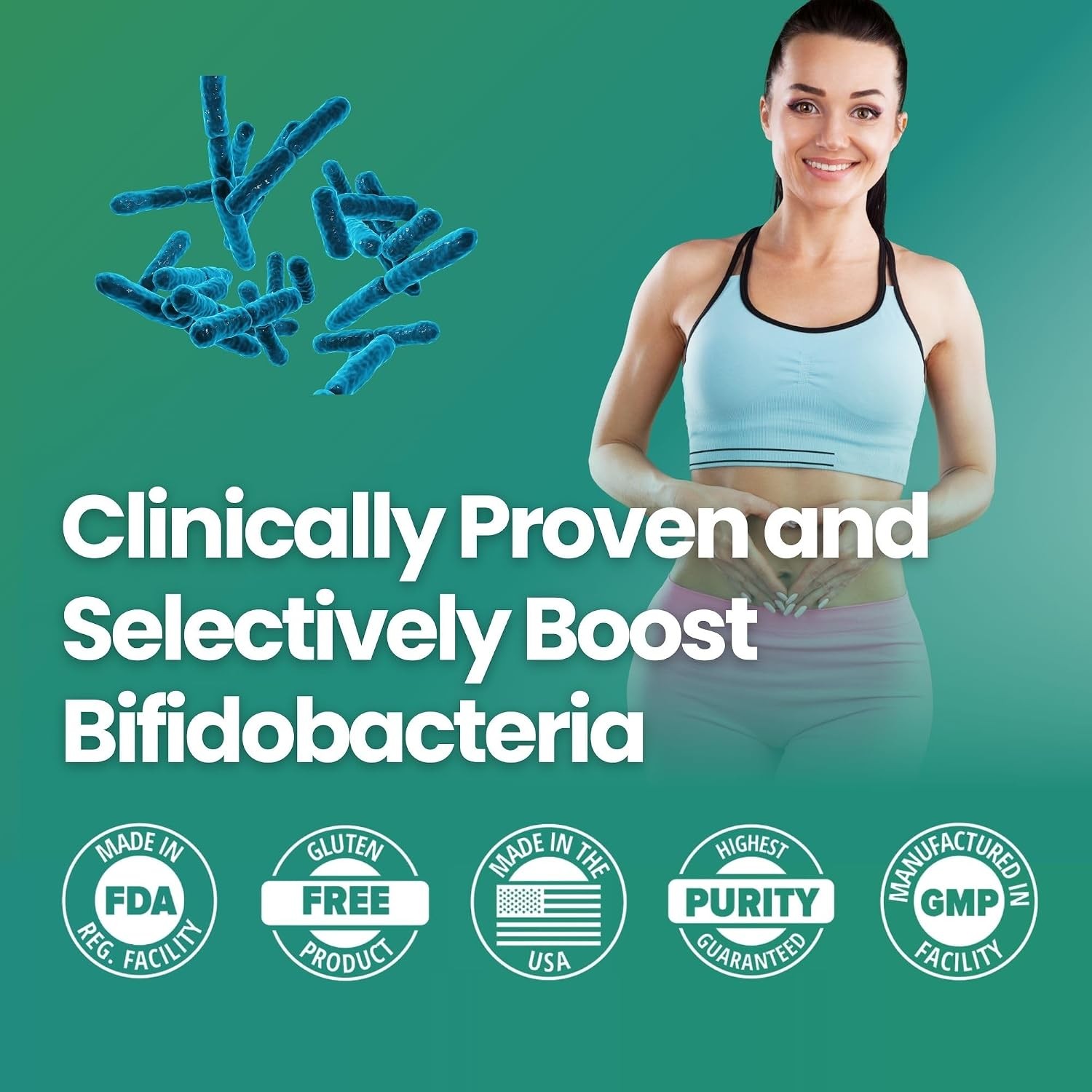 Human Milk Oligosaccharide (HMO 2′-FL) Prebiotic Fiber Powder Supplement
