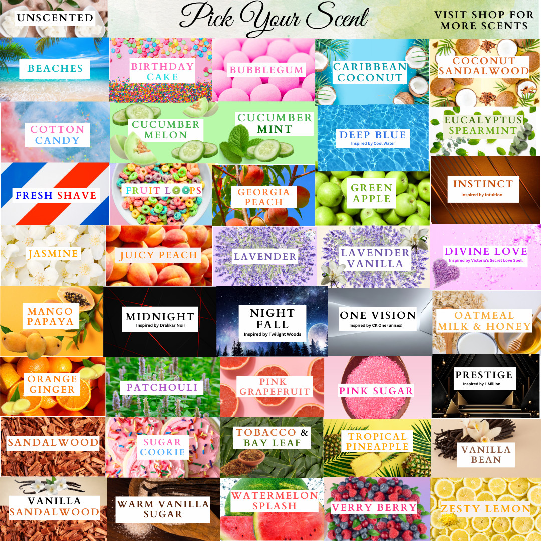 **All Natural Body Butter with Shea & Mango Butter – Pick your scent**