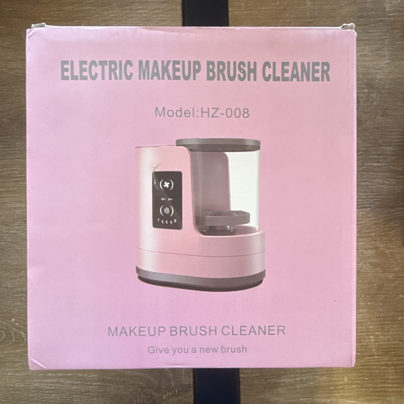 OctHope Electric USB Powered Makeup Brush Cleaning Machine Pink HZ-008