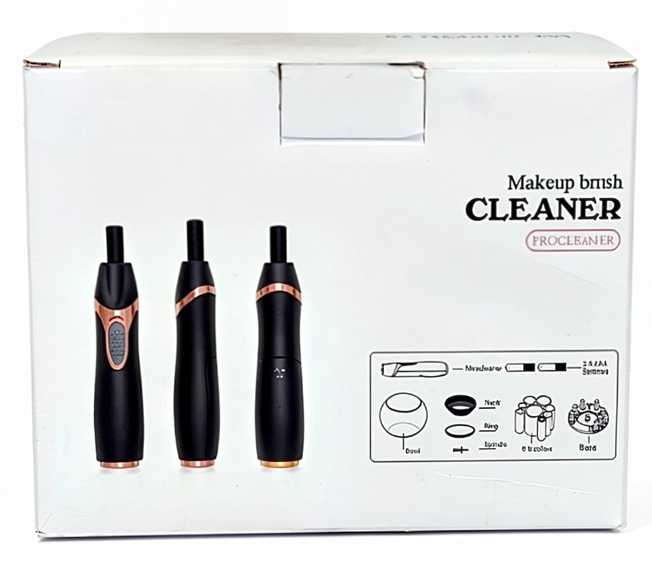 Makeup Bush Cleaning Machine: Open Box