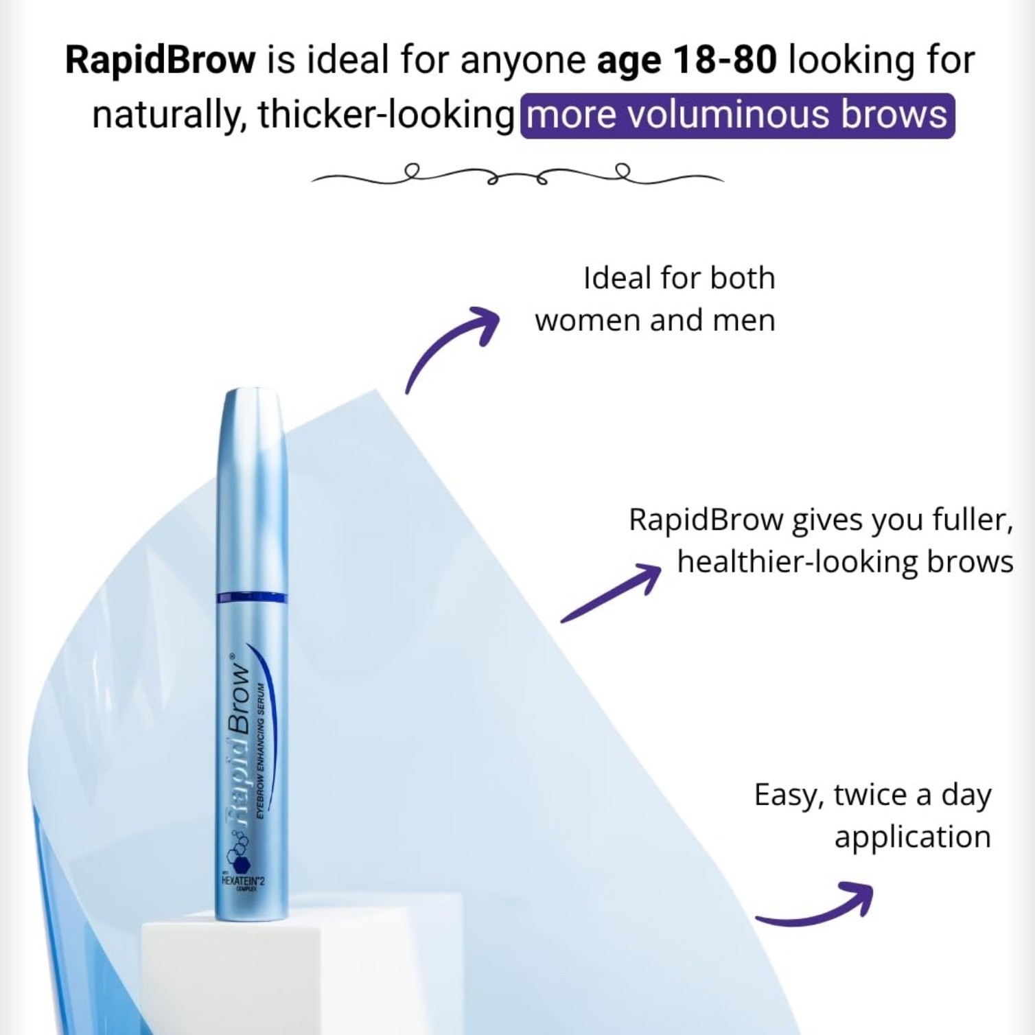 Eyebrow Enhancing Serum, 3ml /0.1 Fluid Ounce clear