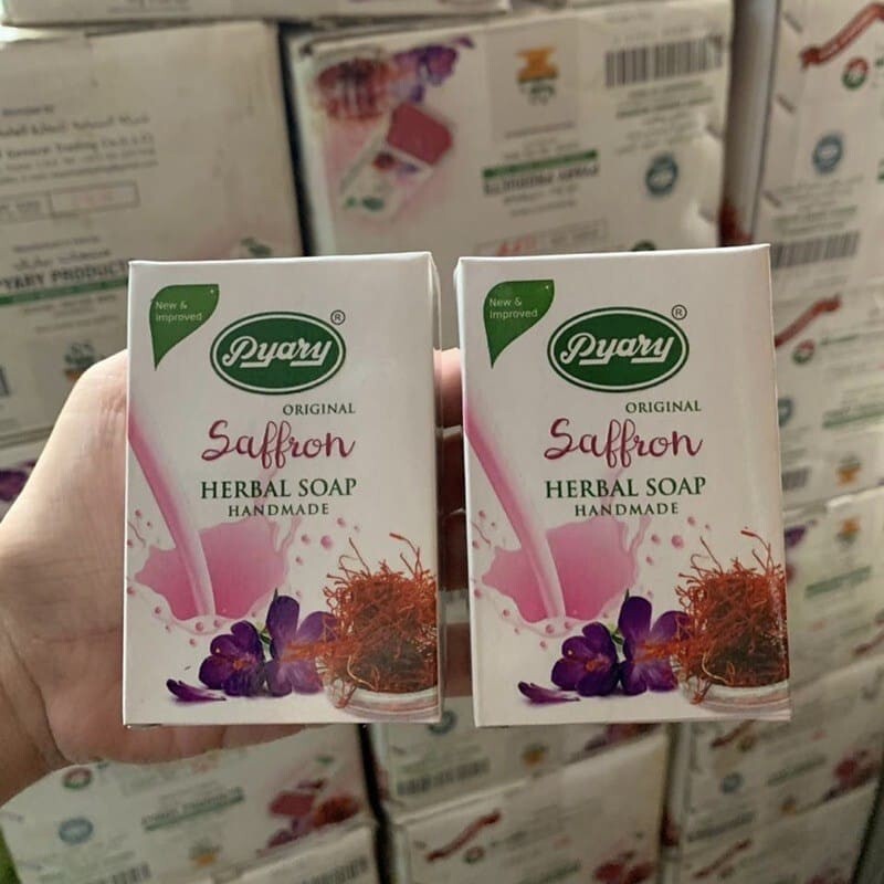 Original Pyary SAFFRON Arabic Soap – 100% Money Back Guarantee
