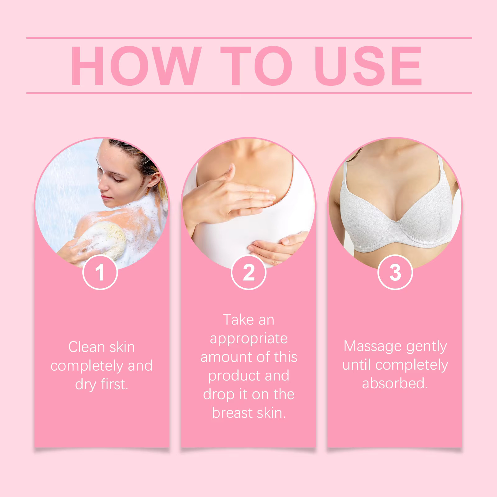 Breast Care Cream Nourishing Firming Skin Moisturizing Massage Cream